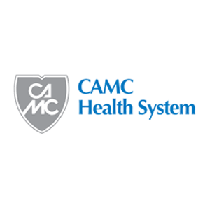 CAMC Health System gray and blue logo