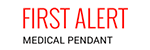 First Alert logo in red and black letters small