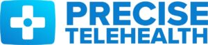 Precise Telehealth blue logo