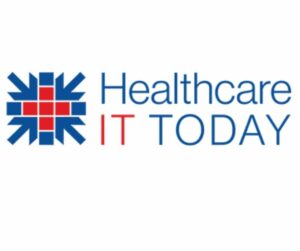 Healthcare IT blue and red logo